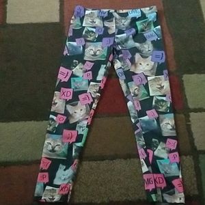 Lol vintage cat leggings